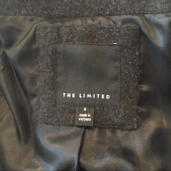 NWOT The Limited Charcoal Grey Jacket - Picture 4 of 4